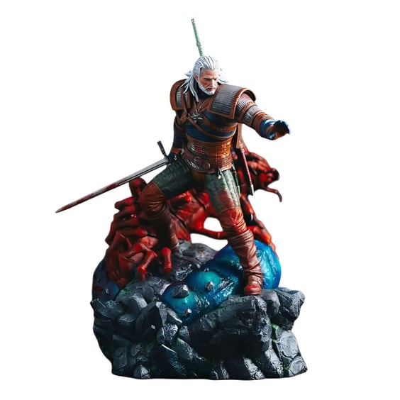 Коллекционная фигурка 3D Magicca: The Witcher: Geralt, (80023)