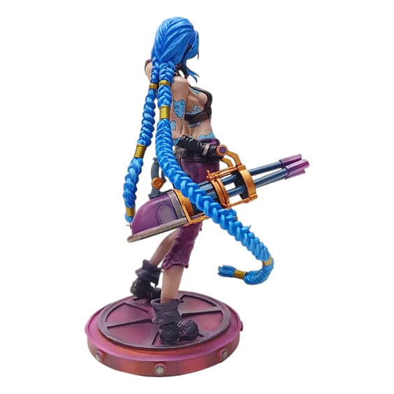 Коллекционная фигурка 3D Magicca: Arcane: League of Legends: Jinx (Pow-Pow Gun), (80031) 5