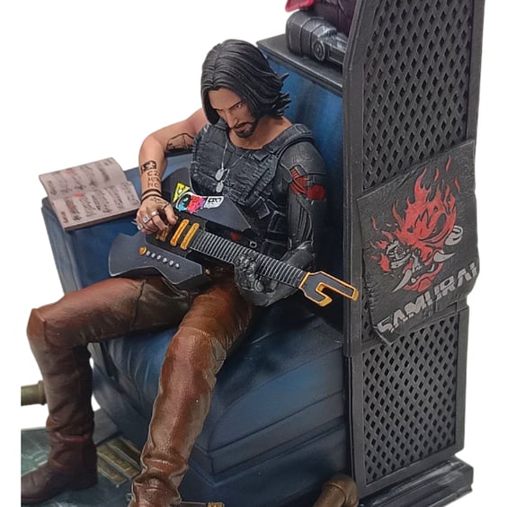 Колекційна фігурка 3D Magicca: Cyberpunk 2077: Johnny Silverhand, (80033) 10