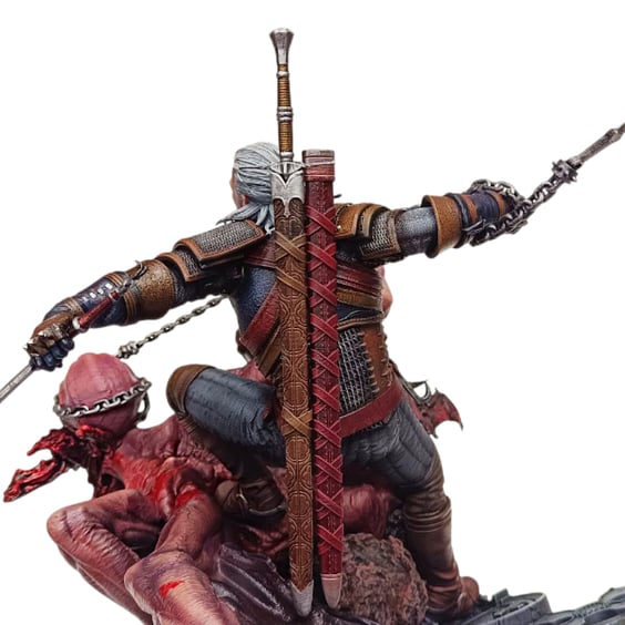 Колекційна фігурка 3D Magicca: The Witcher: Geralt (The Beast of Beauclair), (80043) 10