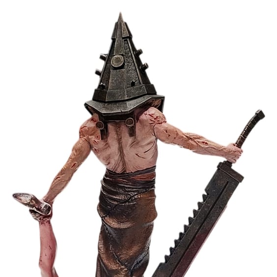 Коллекционная фигурка Silent Hill: Pyramid Head and Faceless Nurse, (80045) 8