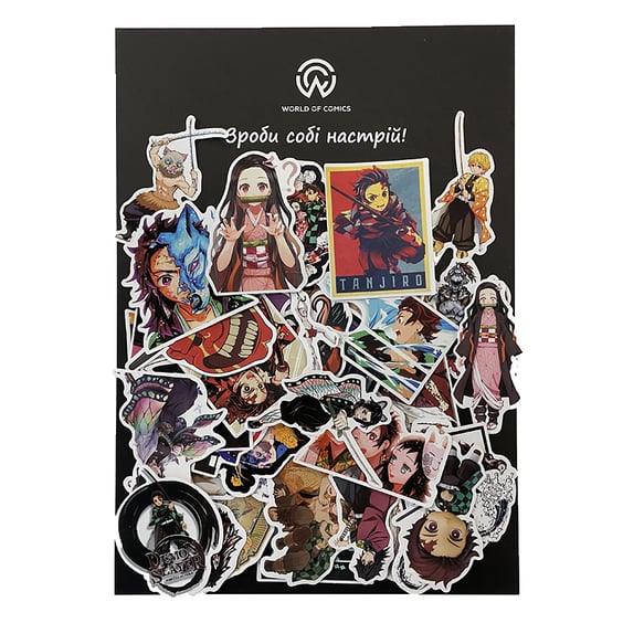 Набір стікерів Demon Slayer: Mix, (8015)