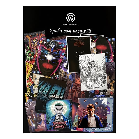Набір стікерів Stranger Things: Posters, (8023)