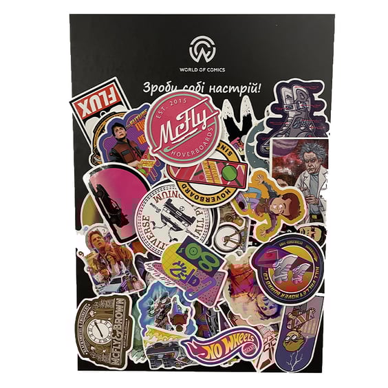 Набор стикеров Back to the Future: Mix, (8026)