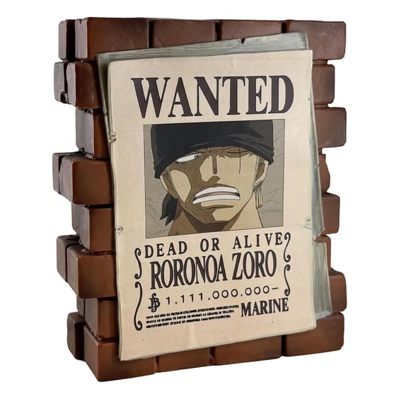 Скарбничка Plastoy: One Piece: Roronoa Zoro: «Wanted», (802763) 2