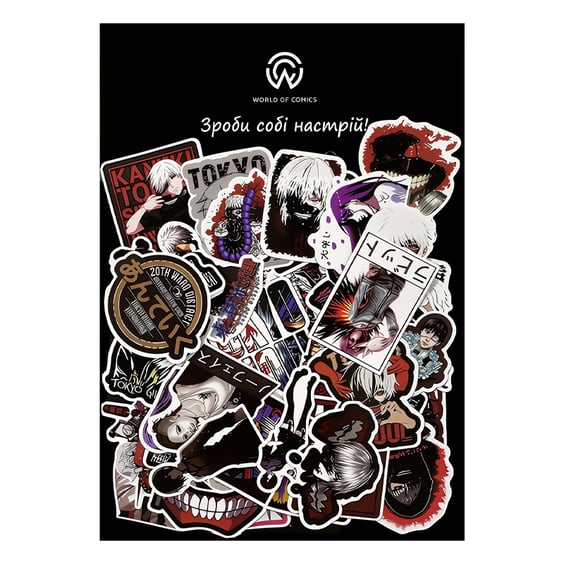 Набір стікерів Tokyo Ghoul, (8031)