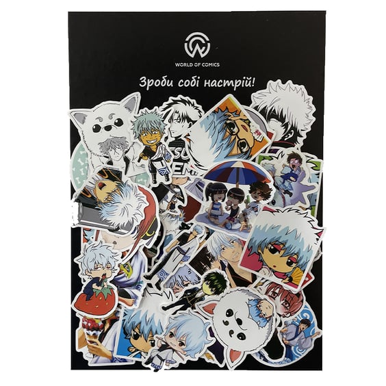 Набір стікерів Gintama: Mix, (8036)