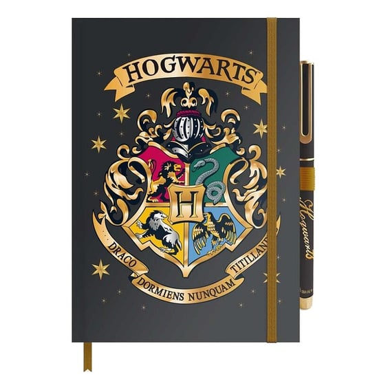 Блокнот Erik: Wizarding World: Harry Potter: Hogwarts: Houses: Crest: «Draco Dormiens Nunquam Titillandus», (803850)