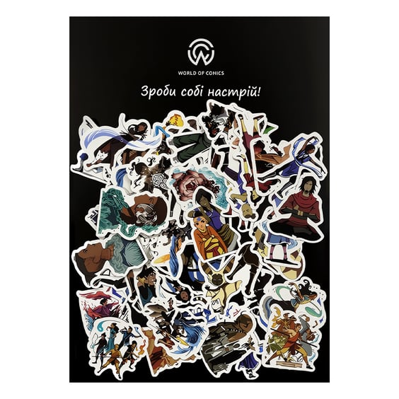 Набор стикеров Avatar: The Last Airbender, (8039)