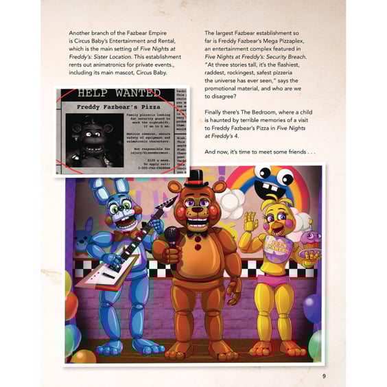 Артбук Five Nights at Freddy's. Official Character Encyclopedia, (804737) 4