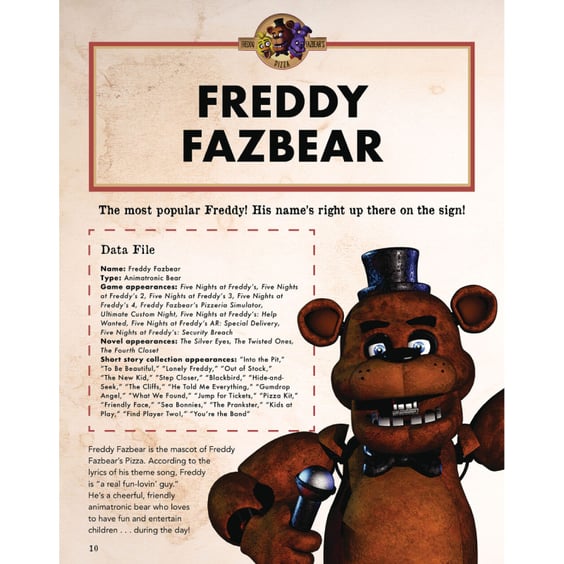 Артбук Five Nights at Freddy's. Official Character Encyclopedia, (804737) 5