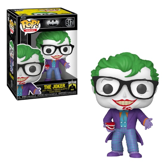 Фигурка Funko POP!: Heroes: DC: Batman: The Joker (Batman 1989) (85th Anniversary), (80687)