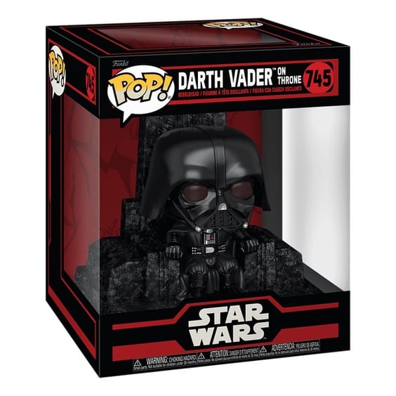 Фігурка Funko POP!: Deluxe: Star Wars: Darth Vader on Throne, (80767) 3
