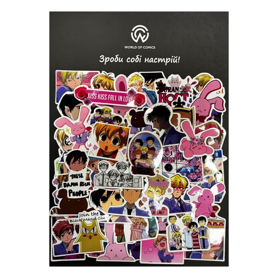 Набор стикеров Ouran High School Host Club, (8078)