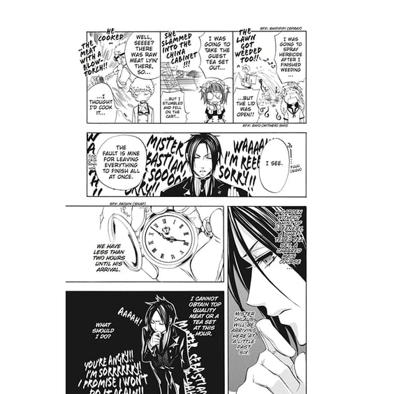 Манга Black Butler. Volume 1, (80842) 7