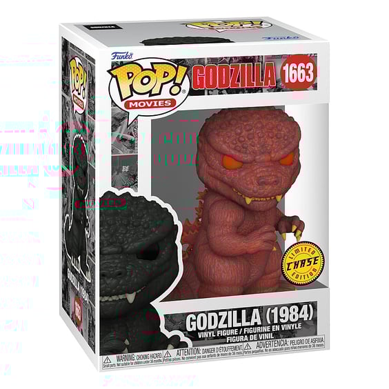 Фигурка Funko POP!: Movies: Godzilla: 70th Anniversary: Godzilla (1984) (Chase Limited Edition), (808781) 3