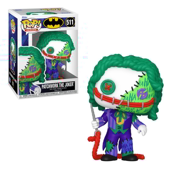 Фигурка Funko POP!: Heroes: DC: Batman: Patchwork The Joker, (80906)