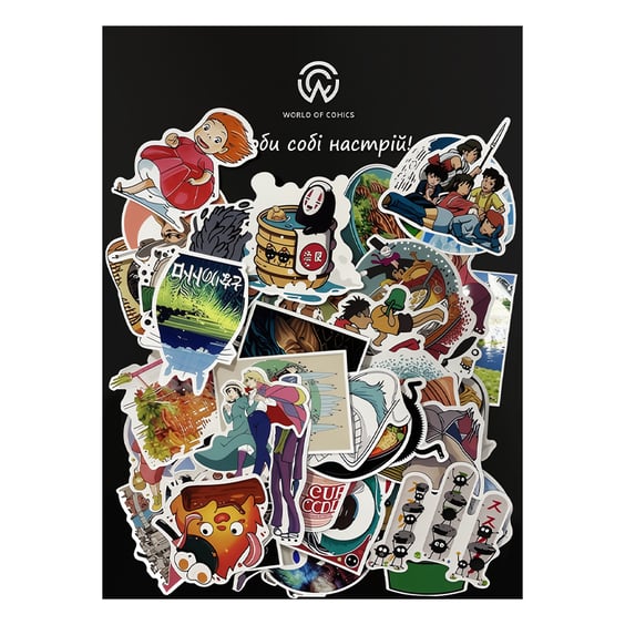 Набор стикеров Studio Ghibli, (8090)