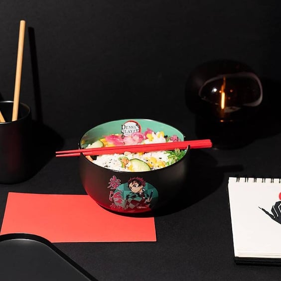 3D тарелка Erik: Demon Slayer: Tanjiro Kamado, (809128) 3