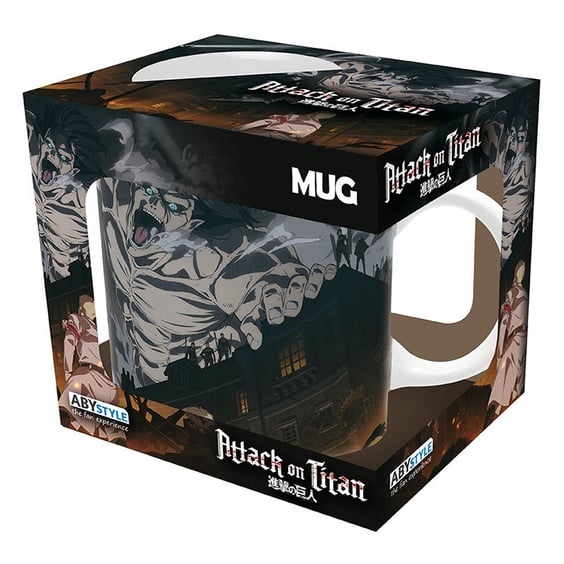 Кухоль ABYstyle: Attack on Titan: Eren and Attack Titan, (80923) 3