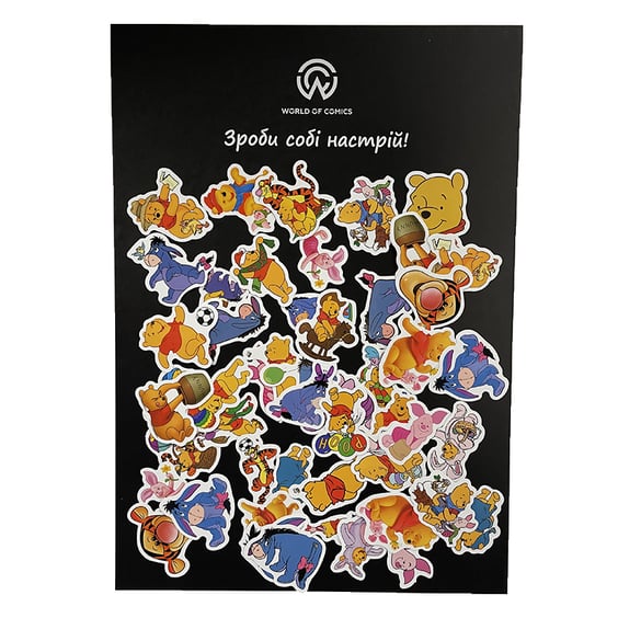 Набір стікерів Disney: Winnie the Pooh: Mix, (8102)