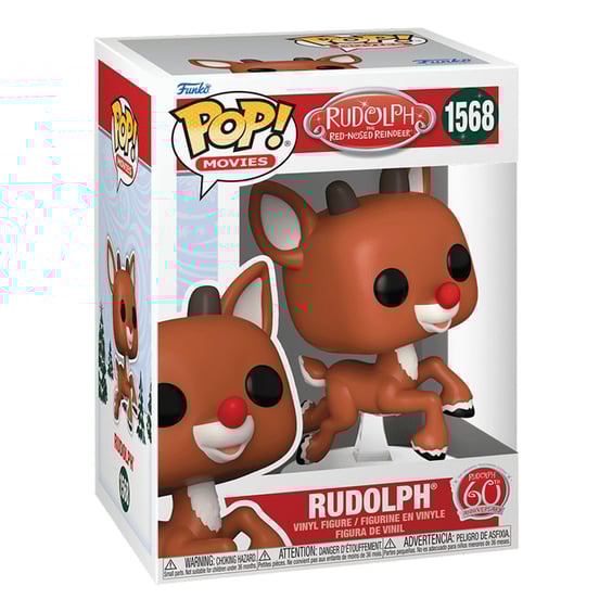 Фігурка Funko POP!: Movies: Rudolph the Red-Nosed Reindeer: 60th Anniversary: Rudolph, (81043) 3