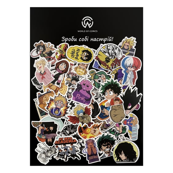 Набір стікерів My Hero Academia, (8109)