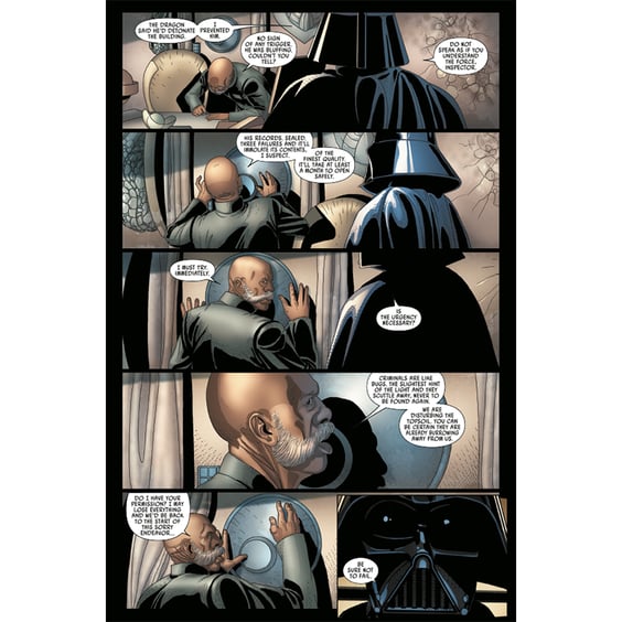 Комикс Marvel. Star Wars. Darth Vader. Book II. Shadows and Secrets. Part 4. Volume 1. #10, (812101) 5