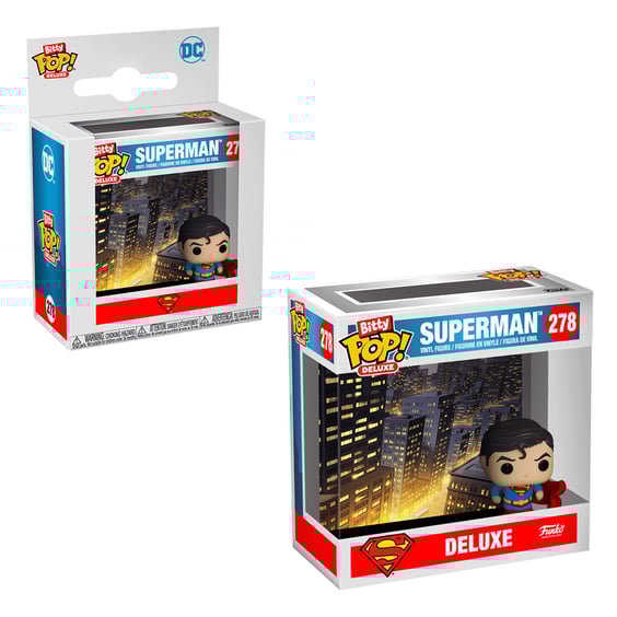 Фігурка Funko Bitty POP!: Deluxe: DC: Superman, (81299)