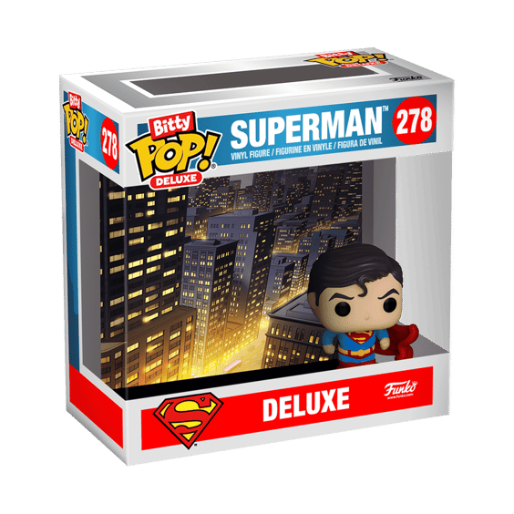 Фігурка Funko Bitty POP!: Deluxe: DC: Superman, (81299) 2