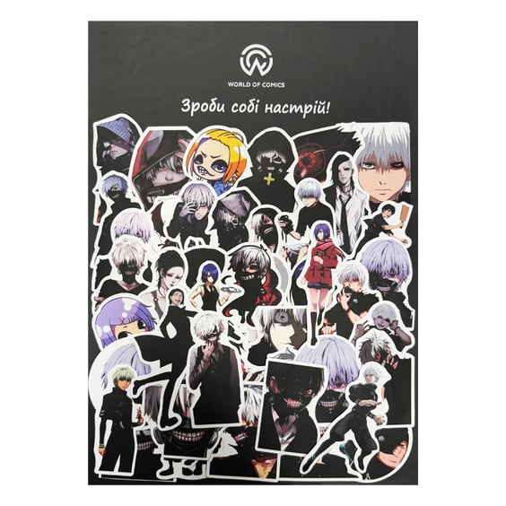 Набір стікерів Tokyo Ghoul, (8137)