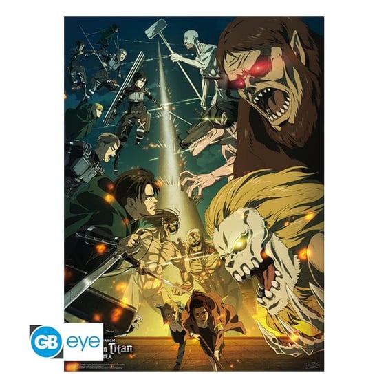 Набір постерів GB Eye: Chibi: Attack on Titan: Survey Corps and Titans, (81449) 3