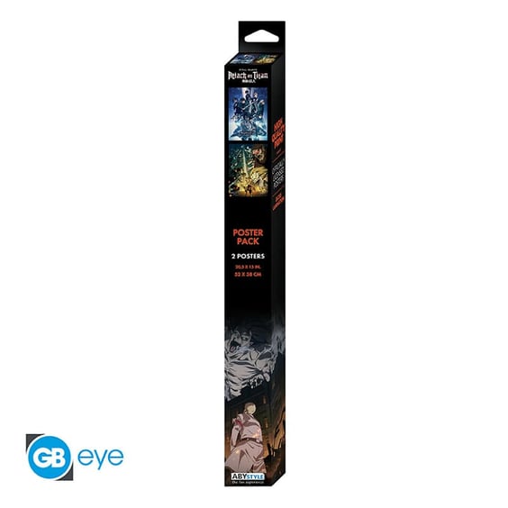 Набір постерів GB Eye: Chibi: Attack on Titan: Survey Corps and Titans, (81449) 4