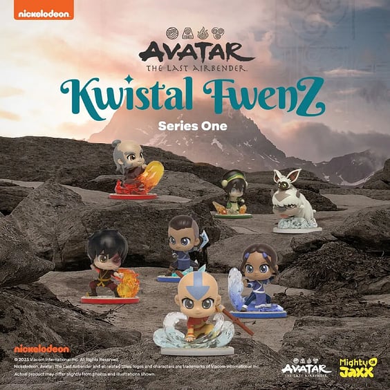 Фігурка Mighty Jaxx: Kwistal Fwenz: Avatar: The Last Airbender: Series 1 (Blind Box: 1 з 7), (81678) 9