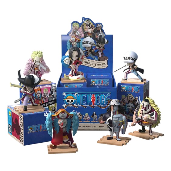 Фігурка Mighty Jaxx: Jason Freeny: Hidden Dissectibles: One Piece: Warlords Edition (Blind Box: 1 з 7), (81683)