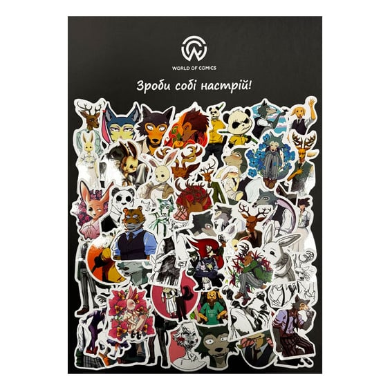 Набор стикеров Beastars, (8171)