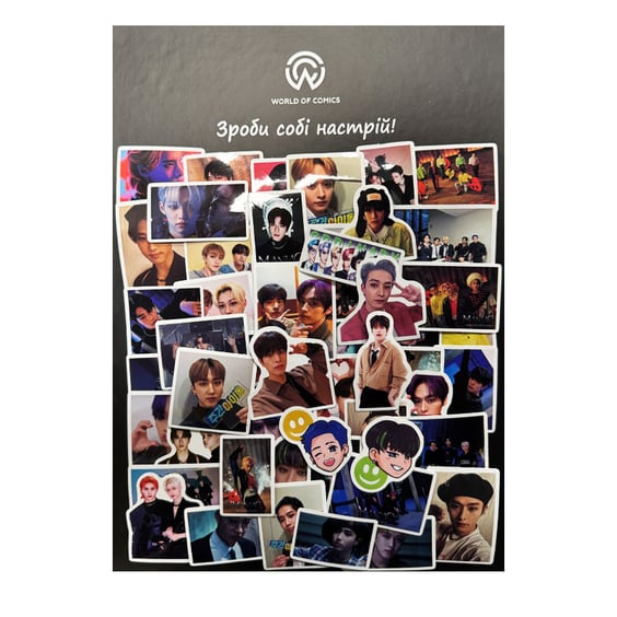 Набор стикеров Stray Kids, (8177)