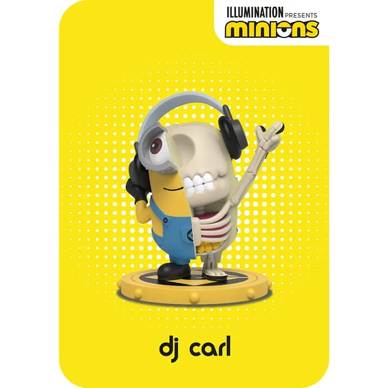 Фигурка Mighty Jaxx: Jason Freeny: Hidden Dissectibles: Minions: Vacay Edition: Series 1 (Blind Box: 1 з 7), (81781) 3