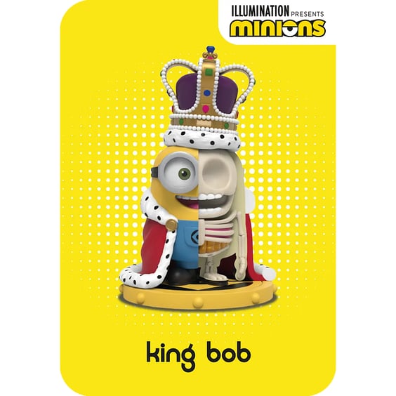 Фигурка Mighty Jaxx: Jason Freeny: Hidden Dissectibles: Minions: Vacay Edition: Series 1 (Blind Box: 1 з 7), (81781) 8