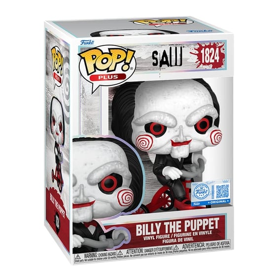 Фигурка Funko POP!: Plus: Saw: Billy the Puppet (Tricycle) (Special Edition), (81961) 3