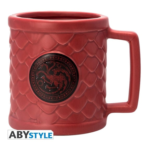 3D Кружка ABYstyle: Game of Thrones: House Targaryen: Logo, (81993)
