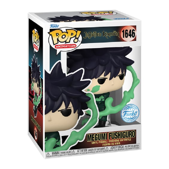 Фигурка Funko POP!: Animation: Jujutsu Kaisen: Megumi Fushiguro (Special Edition), (82142) 3