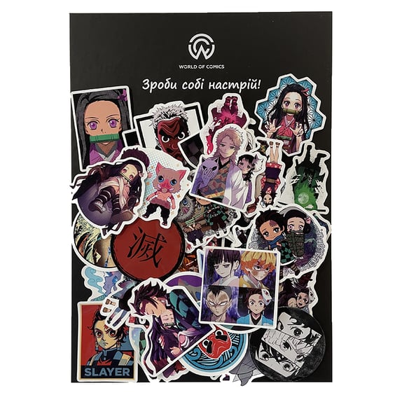 Набор стикеров Demon Slayer: Mix, (8215)