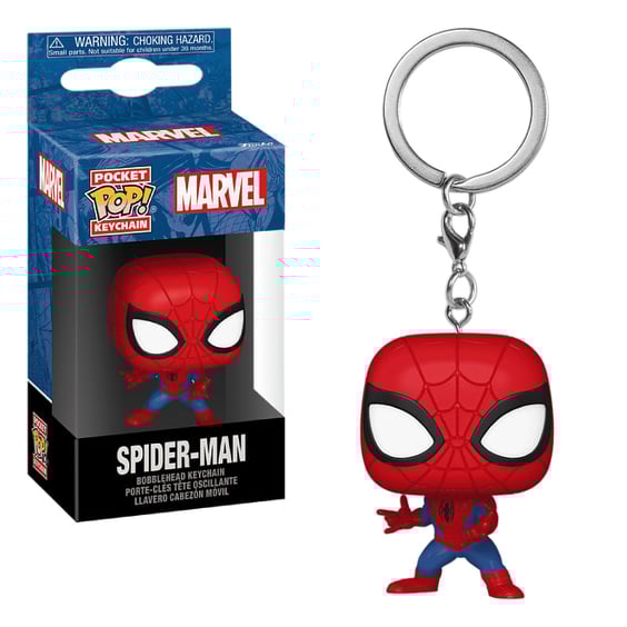 Брелок Funko Pocket POP!: Keychain: Marvel: Spider-Man: Spider-Man (Marvel New Classics), (82495)
