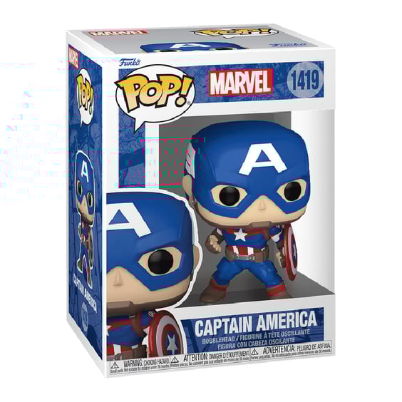 Фігурка Funko POP!: Marvel: Avengers: Captain America, (82497) 3