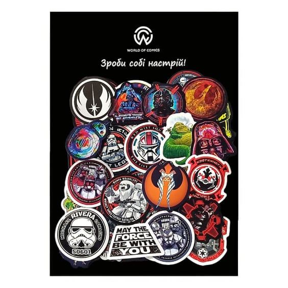 Набір стікерів Star Wars, (8254)