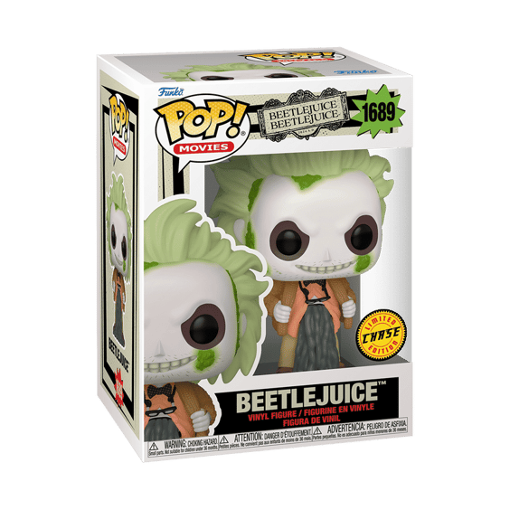 Фігурка Funko POP: Movies: Beetlejuice Beetlejuice: Beetlejuice (Chase Limited Edition), (826532) 3