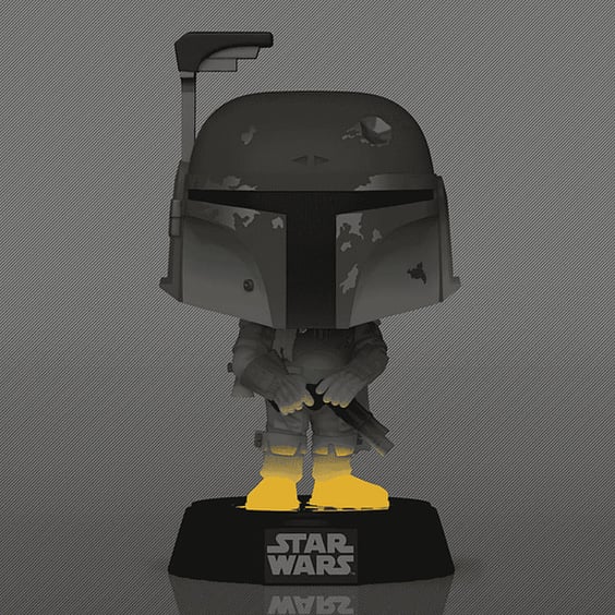 Фігурка Funko POP!: Star Wars: Fett Legacy: Boba Fett (Glow in The Dark), (82723) 3