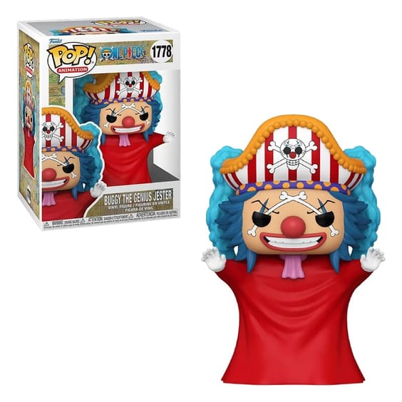 Фигурка Funko POP!: Animation: One Piece: Buggy The Genius Jester, (82834)