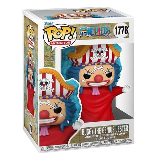Фигурка Funko POP!: Animation: One Piece: Buggy The Genius Jester, (82834) 3